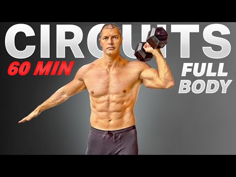 FULL BODY CIRCUIT WORKOUT (60 MIN) | Burn Fat & Build Endurance