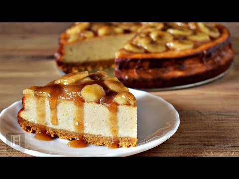 Baked Banana Cheesecake Recipe