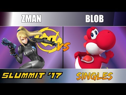 SLummit 2017 SL|ZMan (Zero Suit Samus) vs Blob (Yoshi) Losers Round 4