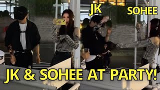 Download lagu OMG Jungkook & Han Sohee Spotted at Seven Launch Party in London JK BBC Interview MV BTS Taehyung mp3