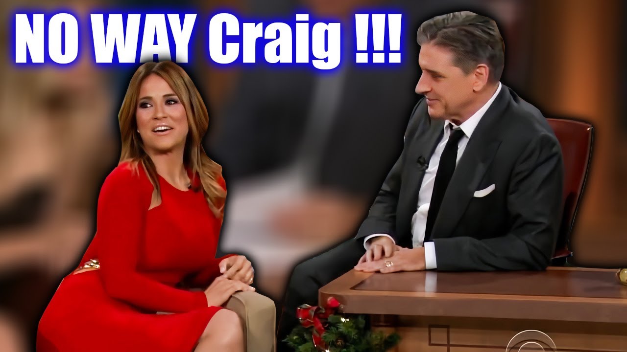 Craig Ferguson gets Rejected when Flirting with the ladies. "That Dirty thought doesn't Work on me."