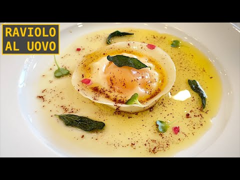 EASY Ricotta & Egg Yolk Raviolo (Raviolo Al Uovo) with Fried Sage and Brown Butter (Beurre Noisette)
