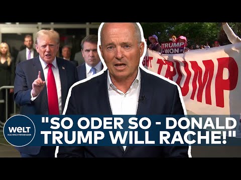 USA: Schweigegeld-Prozess auf der Zielgeraden! Donald Trump schwört Rache!