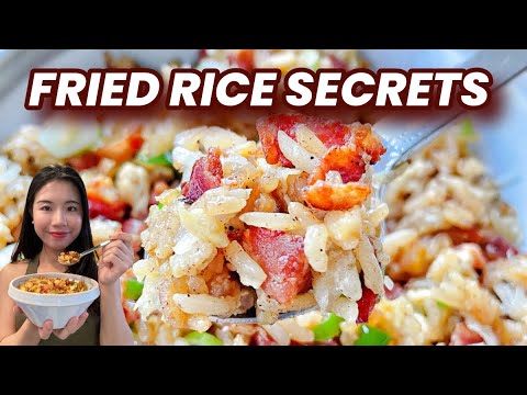 Your Fried Rice should look like this...😋 Bacon & Egg Fried Rice