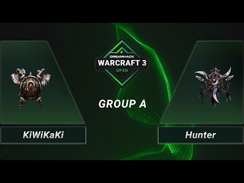 WC3 - KiWiKaKi vs. Hunter - Group A - DreamHack WarCraft 3 Open: Winter 2021 - NA