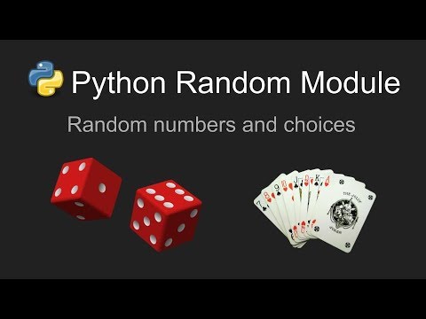 Python Random Numbers And Choices Tutorial