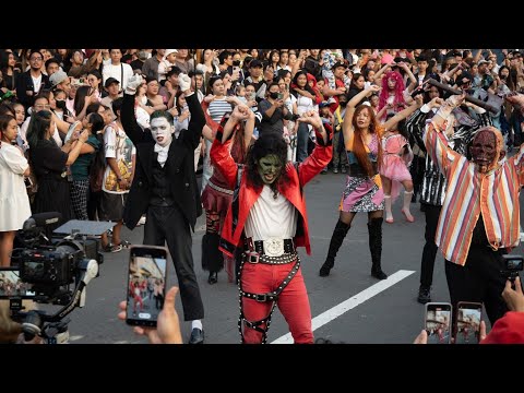 Thriller Flash Mob - Philippines 🇵🇭 2025 Baguio City #thriller #dance #michaeljackson #flashmob