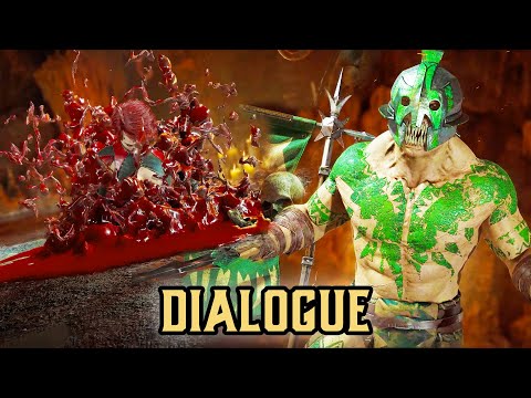 SKARLET MEETS BARAKA DIALOGUE - MORTAL KOMBAT 11 ULTIMATE VERSION