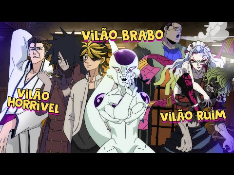 TYPES OF VILLAINS IN ANIME (ANIMATION PARODY)