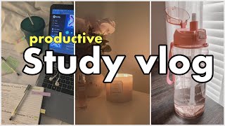 Study Vlog | note taking, active recall,watching shows, productive day