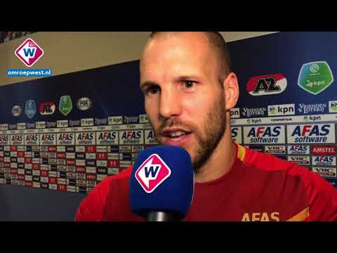 Reactie Ron Vlaar na AZ - ADO Den Haag