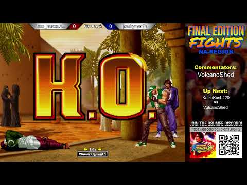 Final Edition Fights 16 (NA) KOF 98 UM FE Tournament ft. Emilkof, holdenTSF, Lateenx, Rome_Himself