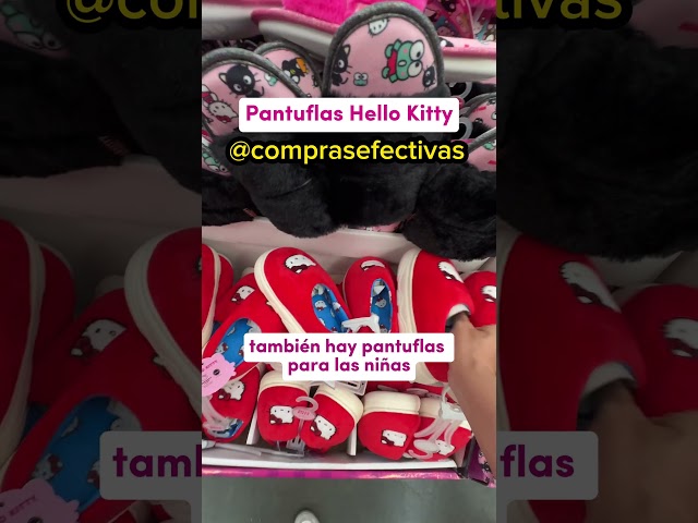Vídeo relacionado con Hello Kitty Pantuflas blancas para niñas | Calzado suave para interiores con orejas y lazo en 3D cómodas para estar en casa con personajes de dibujos animados