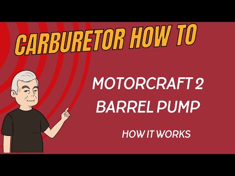 How the Motorcraft 2100, 2 Barrel Accelerator Pump Works