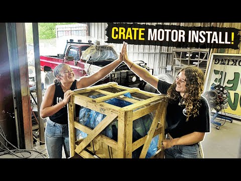 Summit Racing Crate Engine install & first start in the K10!