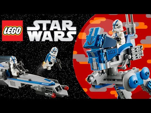 Vidéo LEGO Star Wars 75280 : Les Soldats Clones de la 501ème légion