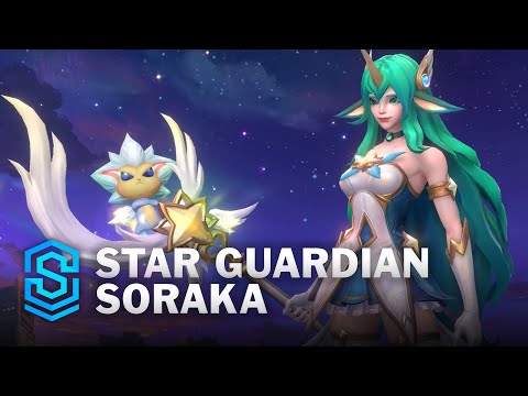 Star Guardian Soraka Wild Rift Skin Spotlight