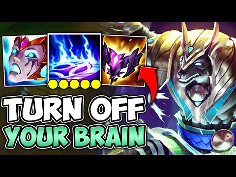 I played the most BRAINLESS Nasus build ever and the poke is beyond unfair
