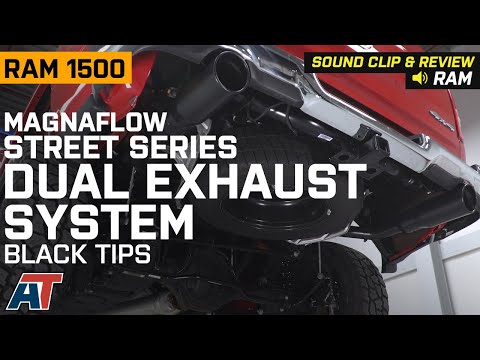 2019-2020 RAM 1500 5.7L Magnaflow Street Dual Exhaust System w/ Black Tips Sound Clip & Review