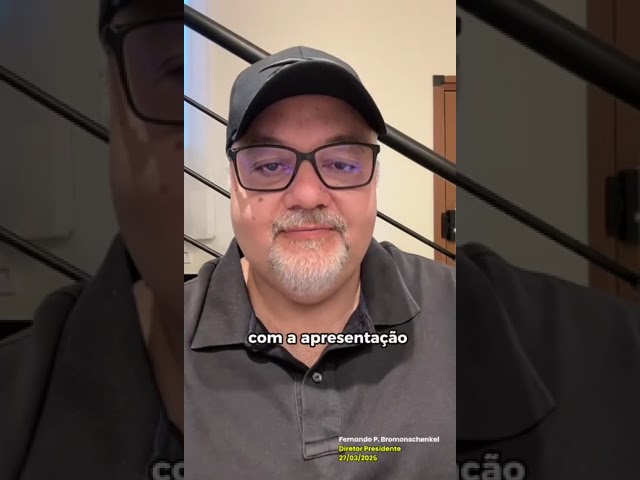 27/03/2025 - Palavra do Presidente - Agradecimentos