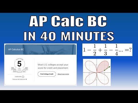 EVERYTHING in AP Calculus BC IN 40 MINUTES