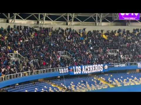 "Esta es la hincha de los Acereros// Huachipato vs Deportes Concepcion // Estadio Collao (Ester Roa)" Barra: Los Acereros &bull; Club: Huachipato