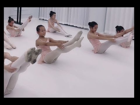 Chinese dance training （舞蹈训练  白丝 ）qslh