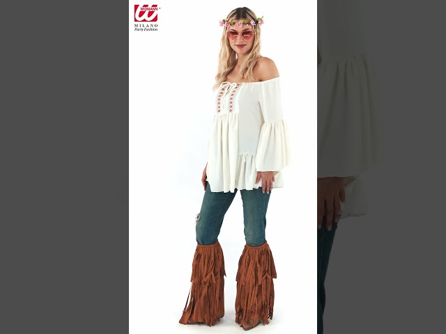 Beige hippie bluse video