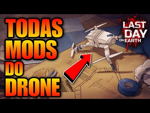 TODAS AS MODIFICAÇÕES DO NOVO DRONE NO LASTDAY! #lastday
