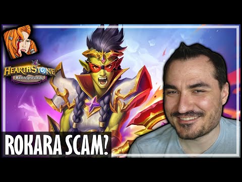 ROKARA IS GREAT WITH MECH-SCAM?! - Hearthstone Battlegrounds