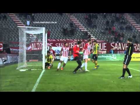 La alegría le duró poco. Estudiantes 1 - Aldosivi 1. Fecha 23. Primera División 2015. FPT.