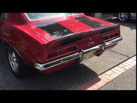 69 Z28 Comp Cams Nostalgia 30-30 solid lifter with Flowmaster 40s pt 1