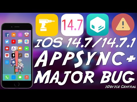 iOS 14.7 / 14.7.1 JAILBREAK Tweak AppSync Unified UPDATE Released + Critical BUG (Odyssey / Taurine)