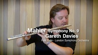 Mahler's Symphony No.9 flute solo demonstrated by Gareth Davies