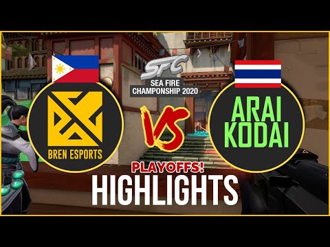Bren vs Araikodai | Best of 3 Highlights - Valorant Sea Fire Championship Playoffs!