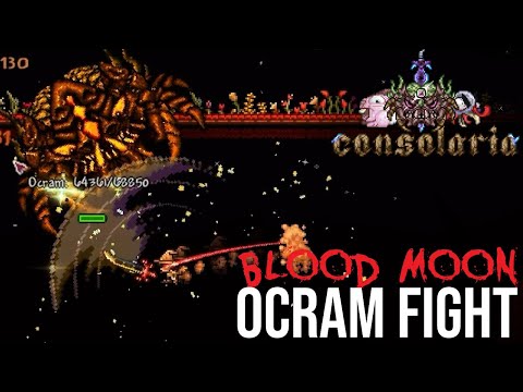 Terraria: Consolaria | Blood Moon Ocram (Master Mode)