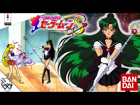 Pretty Soldier Sailor Moon S (3DO / 1995) - Sailor Pluto [Playthrough/LongPlay]