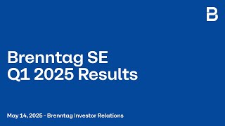 Brenntag SE – Q1 2025 Results Presentation