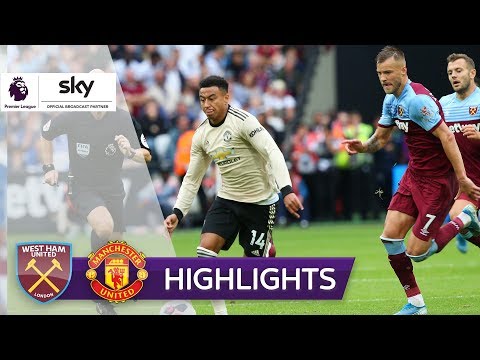 Hammers überholen Red Devils | West Ham United - Manchester United 2:0 | Highlights - Premier League