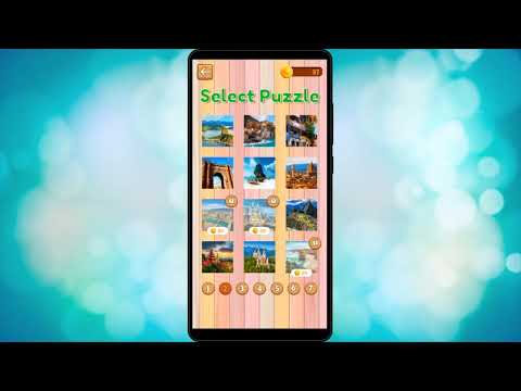 Sliding Puzzle - World Places
