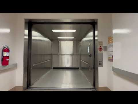 Vertical Door Freight Elevator in Brauer Hall, at the School of Engineering at Washington University