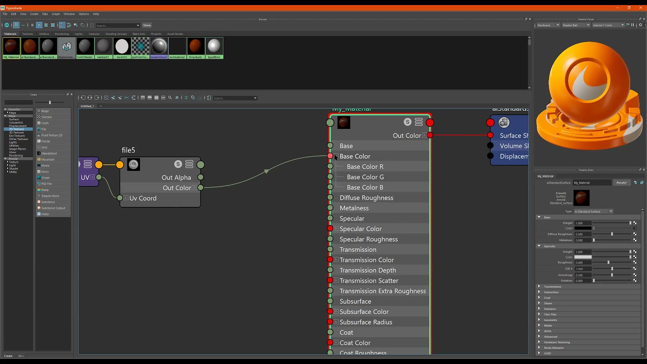 Autodesk Maya || Arnold Displacement Setup