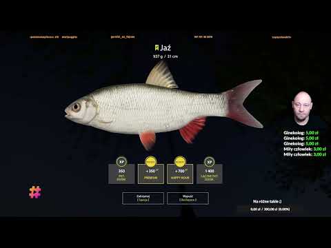 Russian fishing 4, trofka lustrzenia 31kg.