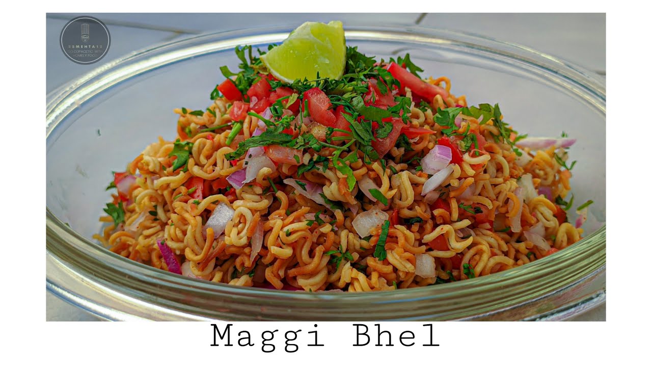 Maggi Bhel Recipe | Crunch Maggi chaat | Sagar Mehta Kitchen Recipe's