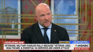 MSNBC: DEADLINE WHITE HOUSE - JUNE 6, 2025 - THOUSANDS OF VETERANS RALLY IN DC TO PROTEST VA CUTS