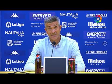 Rueda de prensa AD Alcorcón vs Real Sporting