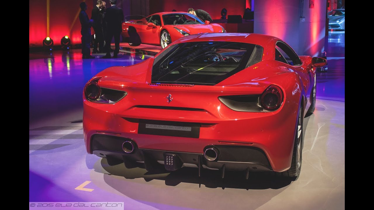 Ferrari 488 GTB - Exclusive First View & Engine Sound