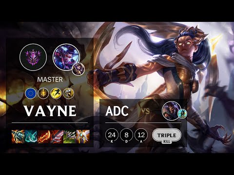 Vayne ADC vs Draven - EUW Master Patch 11.23