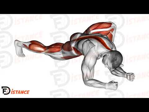 Exercice Ouverture de hanche statique sur les coudes