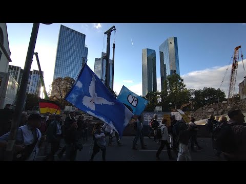 Demo Frankfurt 22. Okt 2022 Europeans United ❤️🕊️